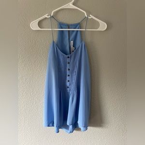 Light blue tank top/blouse